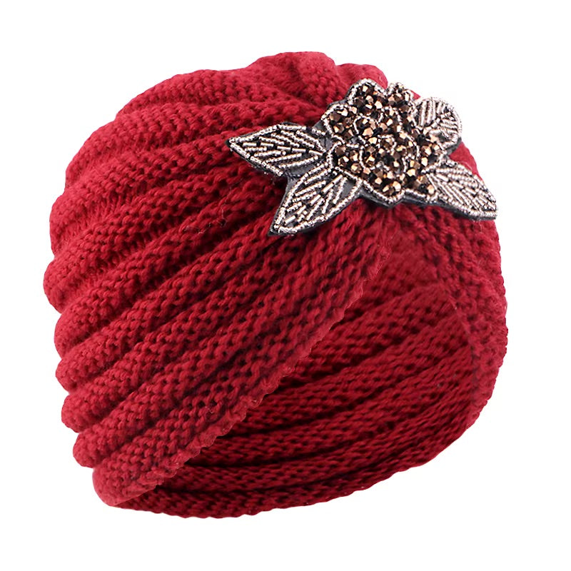 Knitted Elegance Turban